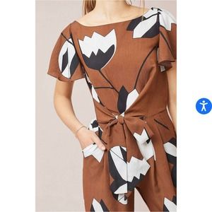 Eva Franco Anthropologie Miranda Jumpsuit